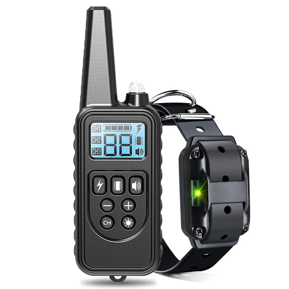 Rechargeable Electric Dog Training Collar with Clicker