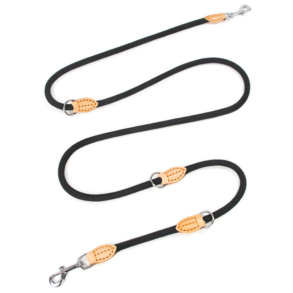Multifunctional Adjustable Hands-Free Dog Leash for Two Dogs