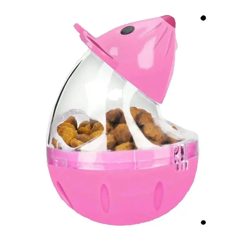 Interactive Rolling Mouse Treat Dispenser Toy for Pets