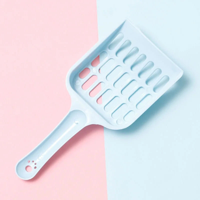 Colorful Ergonomic Cat Litter Shovel