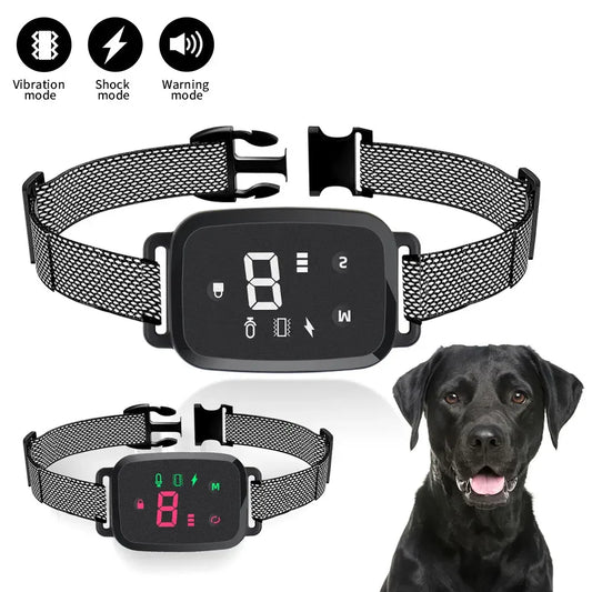 Smart Waterproof Rechargeable Anti Bark Dog Collar