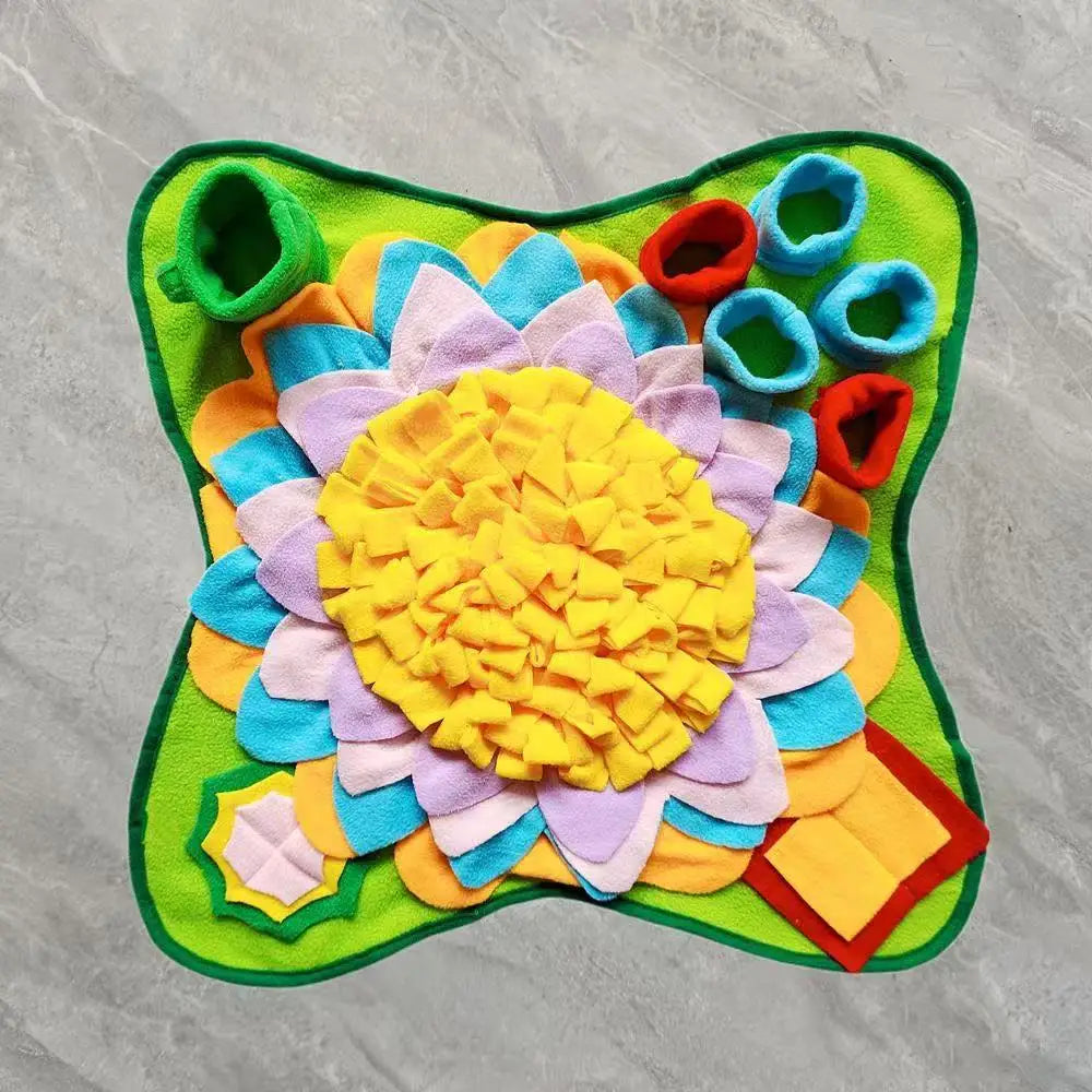 Eco-Friendly Pet Sniffing Training and Slow Feeder Mat