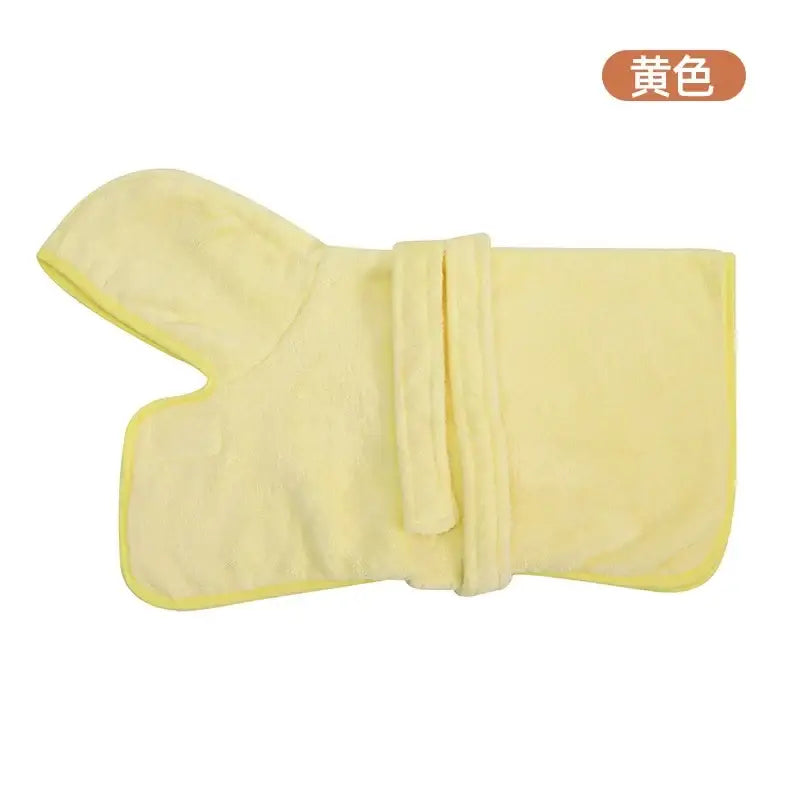 Absorbent Dog Bathrobe for Small and Medium Dogs