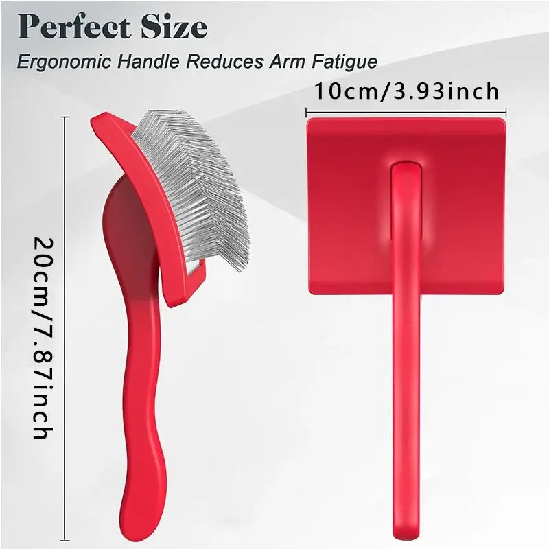 Medium to Large Pet Grooming Brush for Cats and Dogs