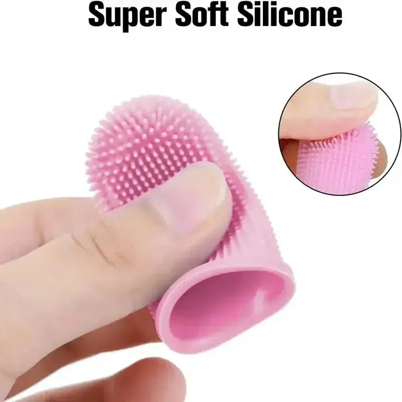 Silicone Pet Finger Toothbrush Sets