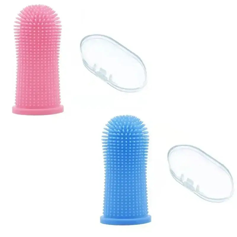 Silicone Pet Finger Toothbrush Sets