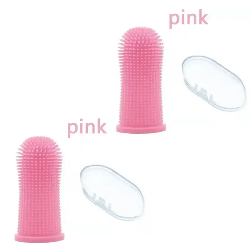 Silicone Pet Finger Toothbrush Sets