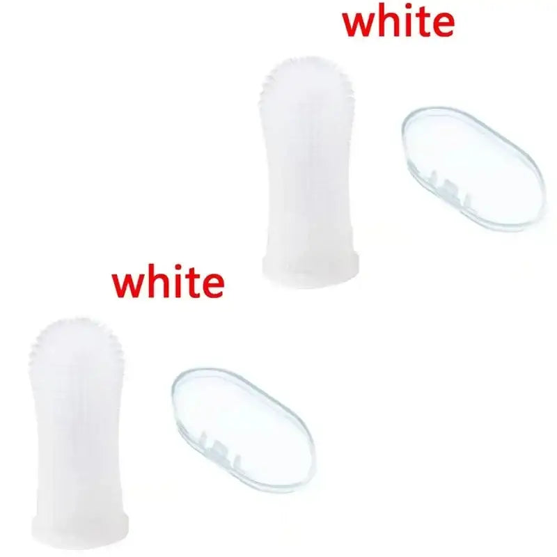 Silicone Pet Finger Toothbrush Sets