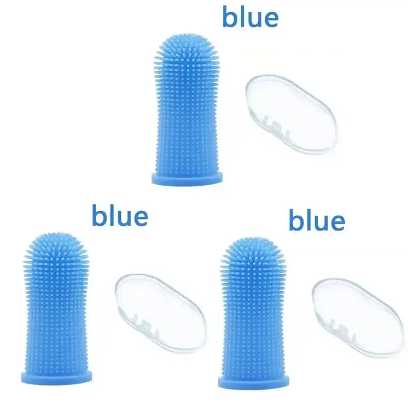 Silicone Pet Finger Toothbrush Sets
