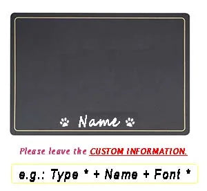 Custom Silicone Pet Feeding Mat