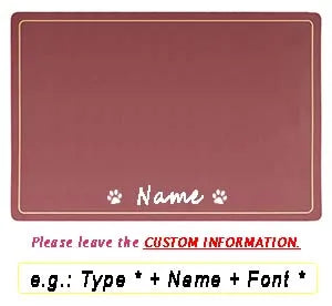 Custom Silicone Pet Feeding Mat