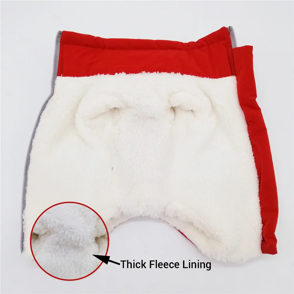 Reflective Waterproof Winter Dog Overalls Jumpsuit