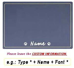 Custom Silicone Pet Feeding Mat