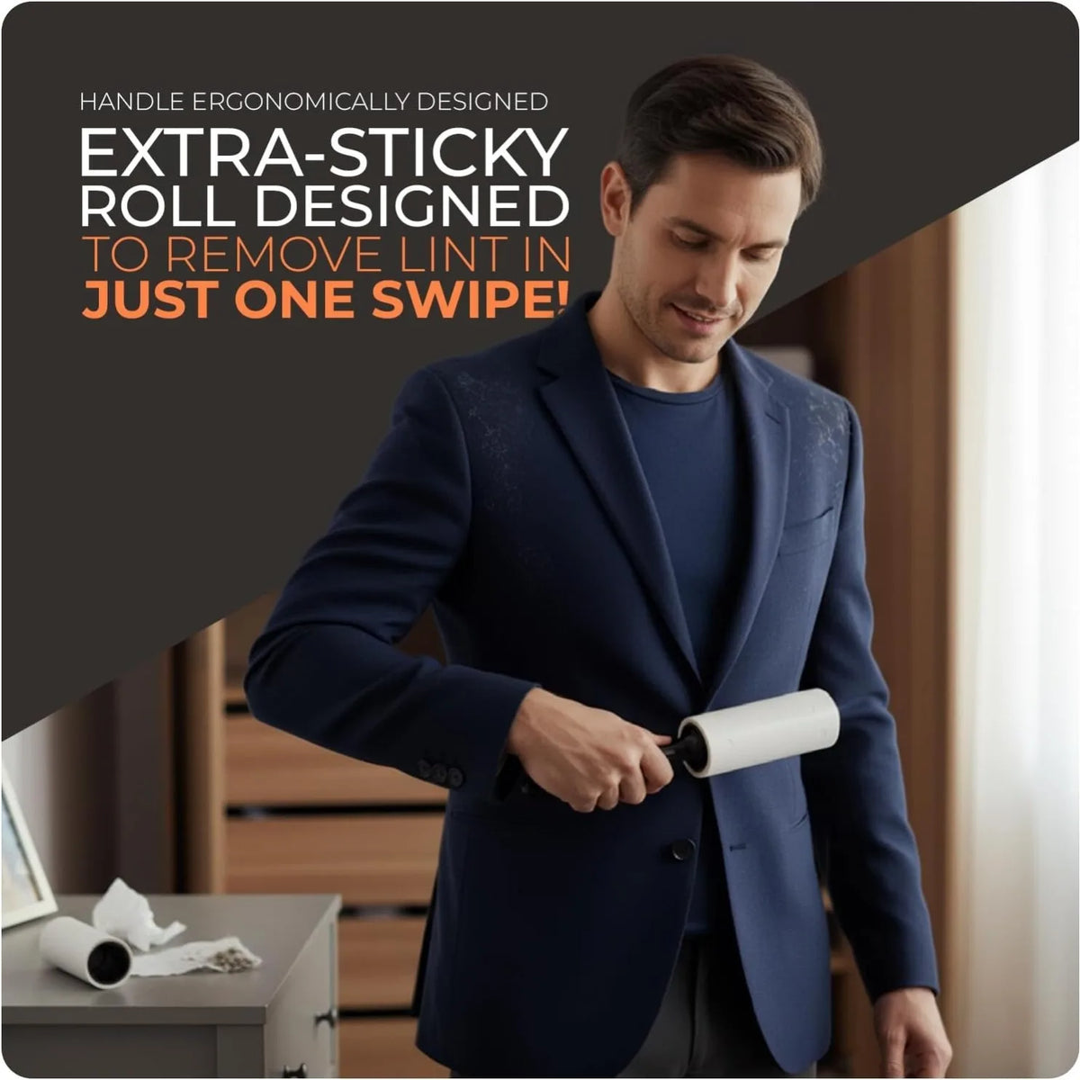 Pet Hair Remover Lint Roller and Refills