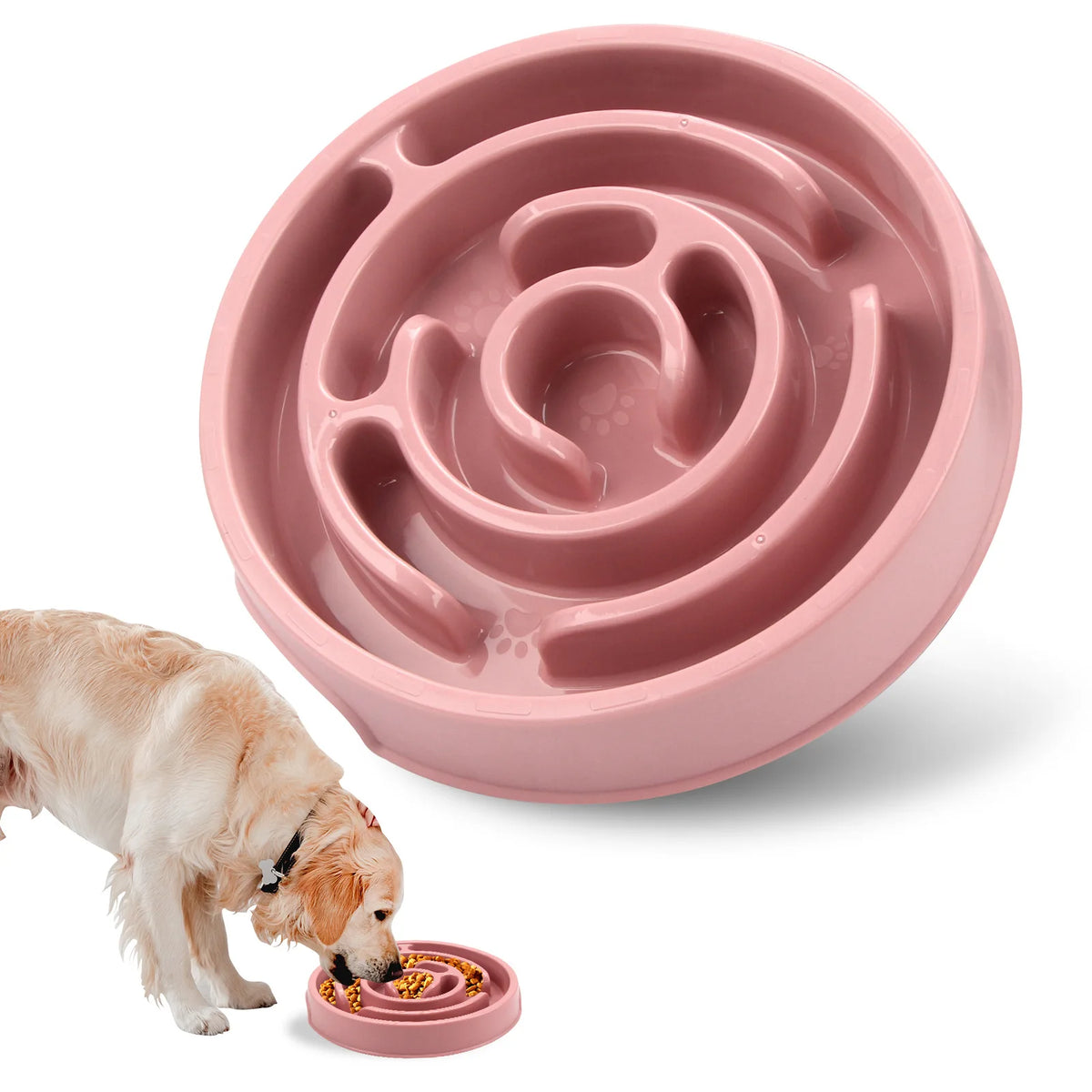 Non Slip Durable Slow Feeder Pet Bowl