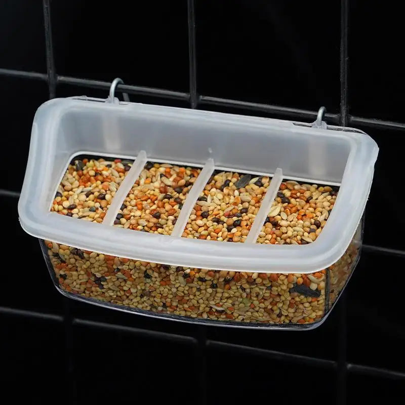 Hanging Bird and Poultry Feeder Drinker Box