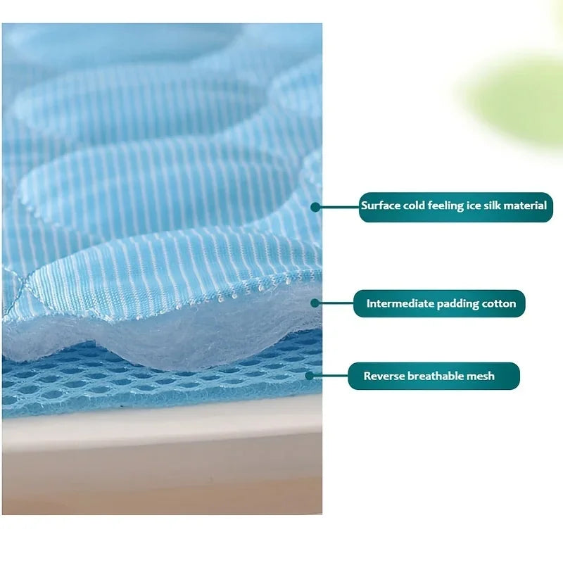 Extra Large Dog Cooling Mat and Ice Pad Blanket