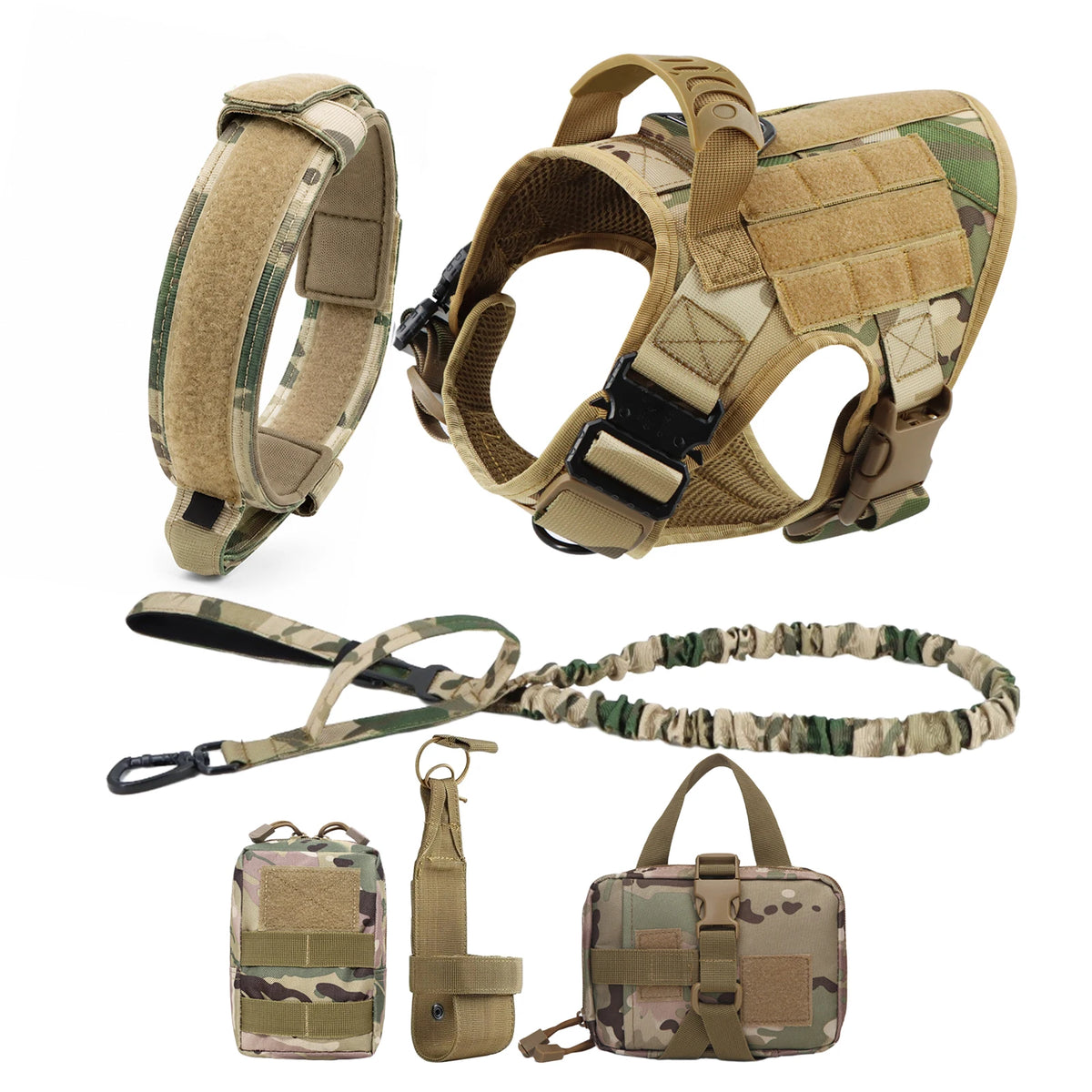 Large Dog Training Harness And Leash Set