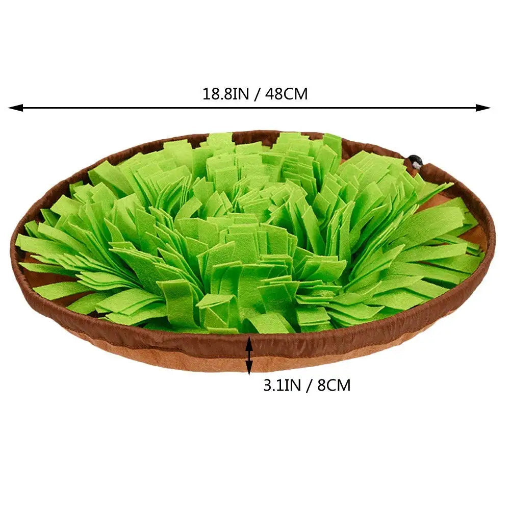 Interactive Dog Snuffle Mat for Foraging and Boredom