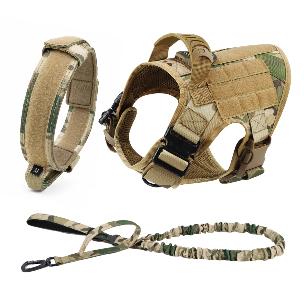 Large Dog Training Harness And Leash Set