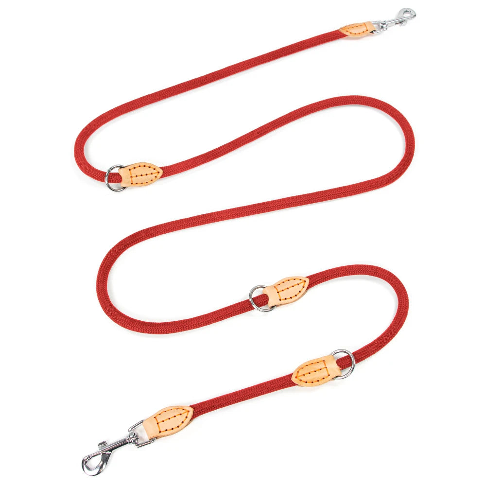 Multifunctional Adjustable Hands-Free Dog Leash for Two Dogs