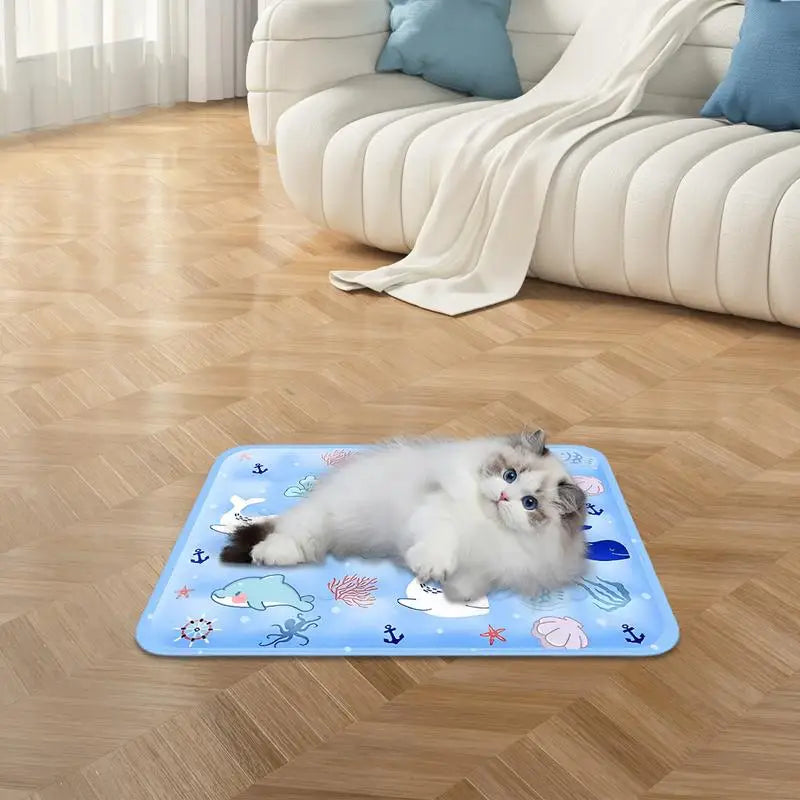 Washable Self-Cooling Pet Mat 16x20 Inches
