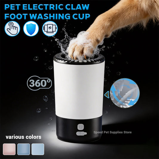 Electric Automatic Dog Paw Cleaner and Washer