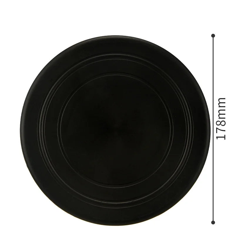 Interactive Silicone Dog Flying Saucer Toy
