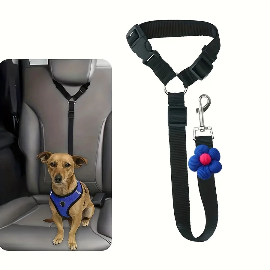 Dog Safety Seat Belt Pet Car Tether