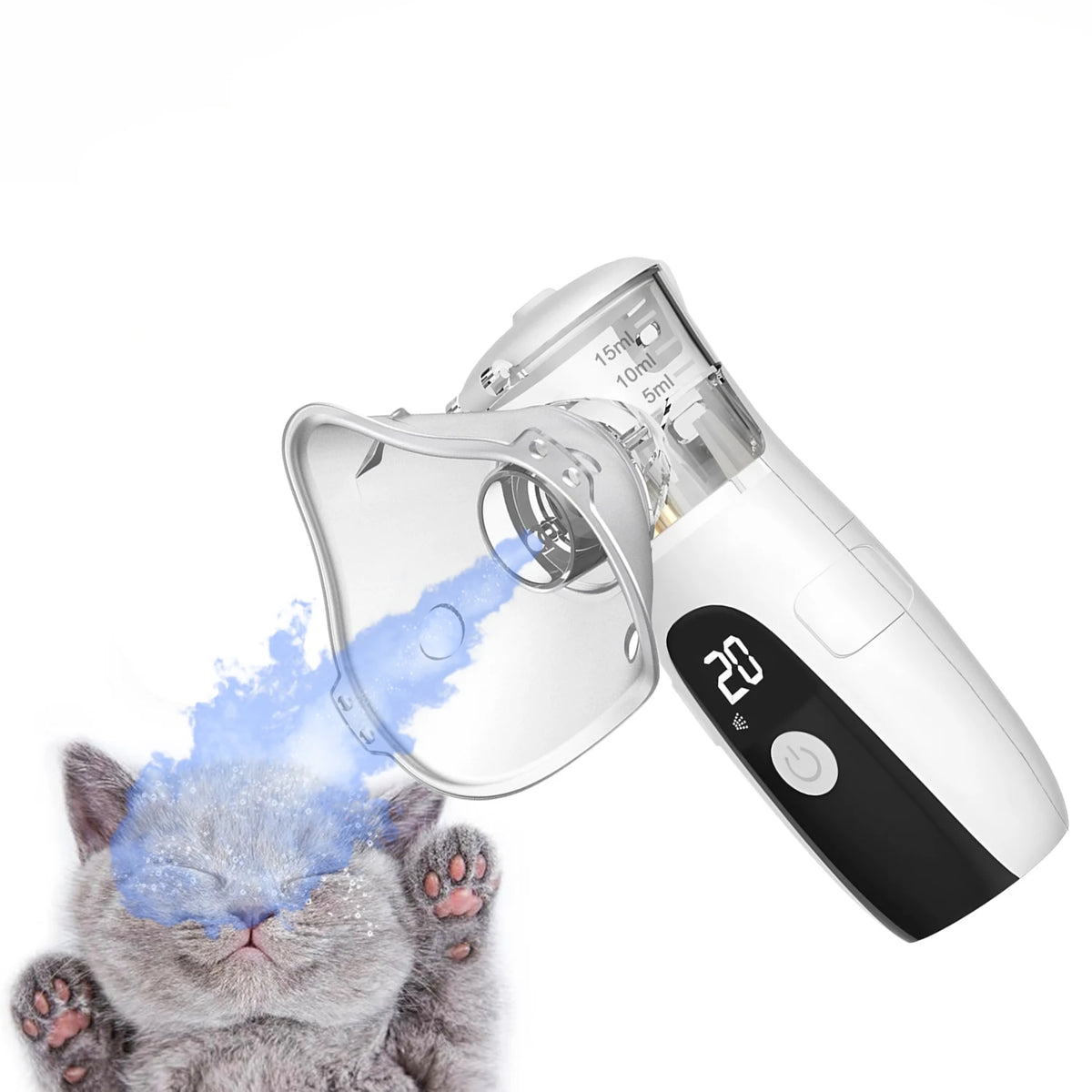 Veterinary Pet Asthma Inhaler and Nebulizer