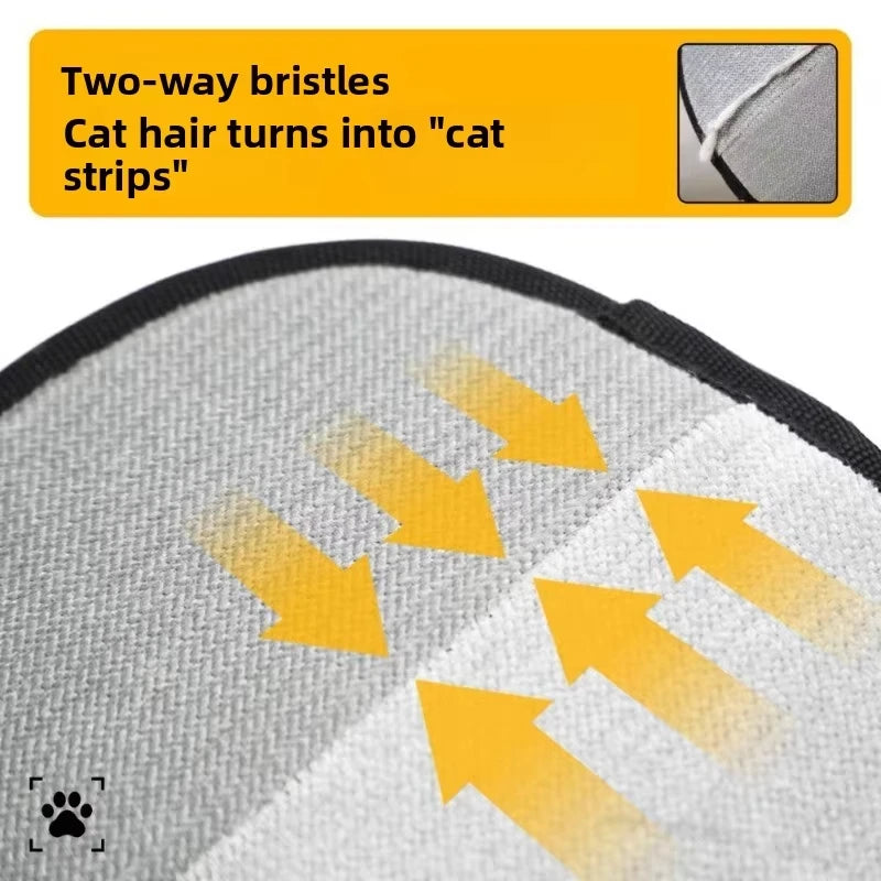 Double-Sided Pet Hair Removal Grooming Gloves