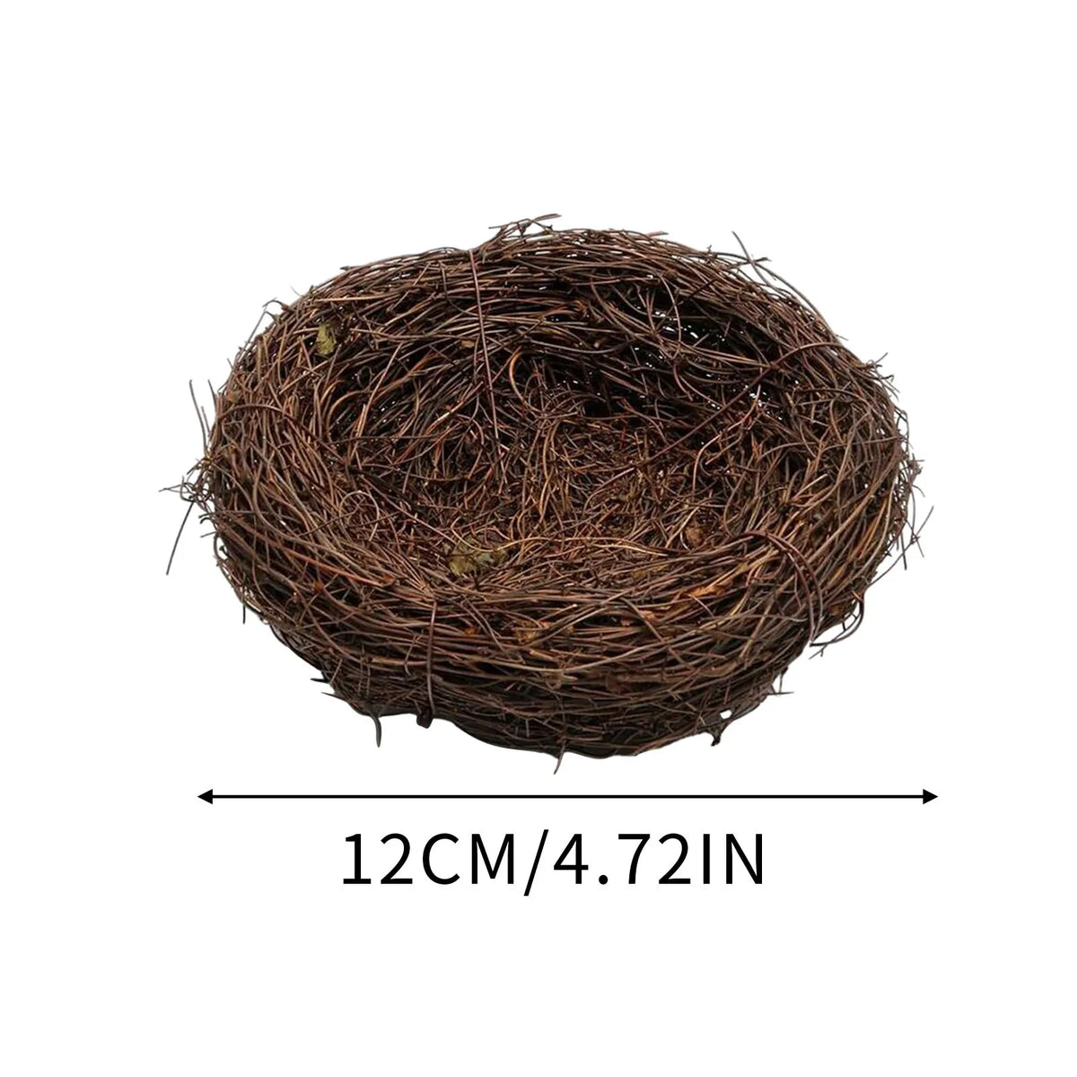 Woven Natural Grass Birdhouse Hideaway Decoration