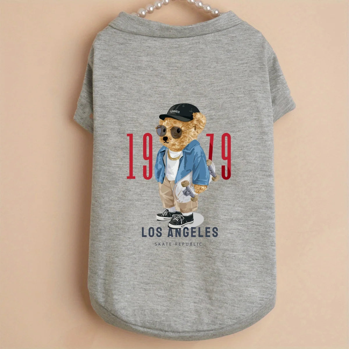 Printed Soft Breathable Pet Short Sleeve T-Shirt