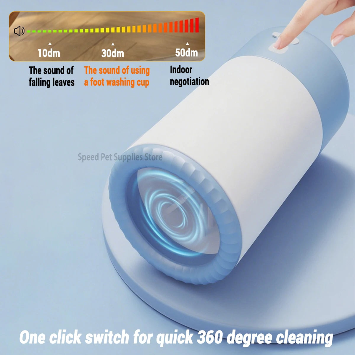 Electric Automatic Dog Paw Cleaner and Washer