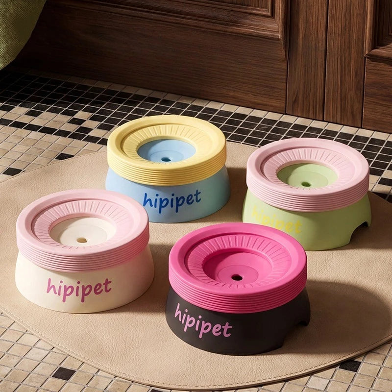 600ml Anti-Wet Chin Pet Water Bowl