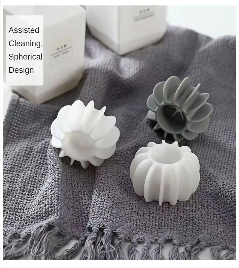 Reusable Silicone Laundry Balls for Pet Hair Removal