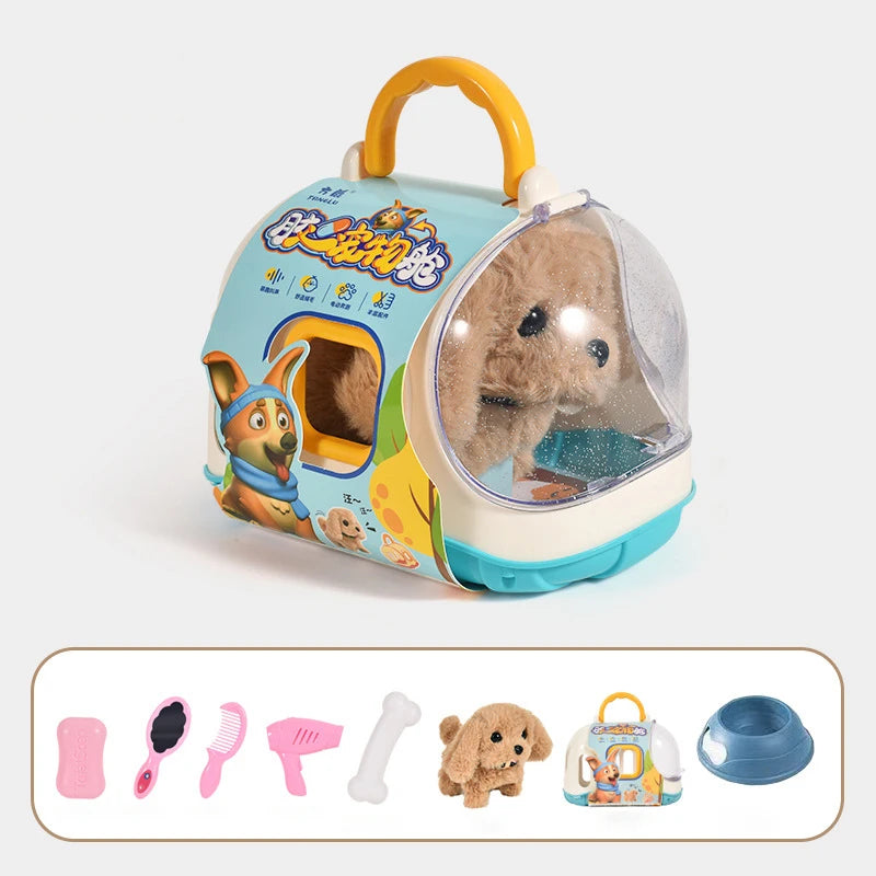 Walking Interactive Electronic Plush Puppy Toy