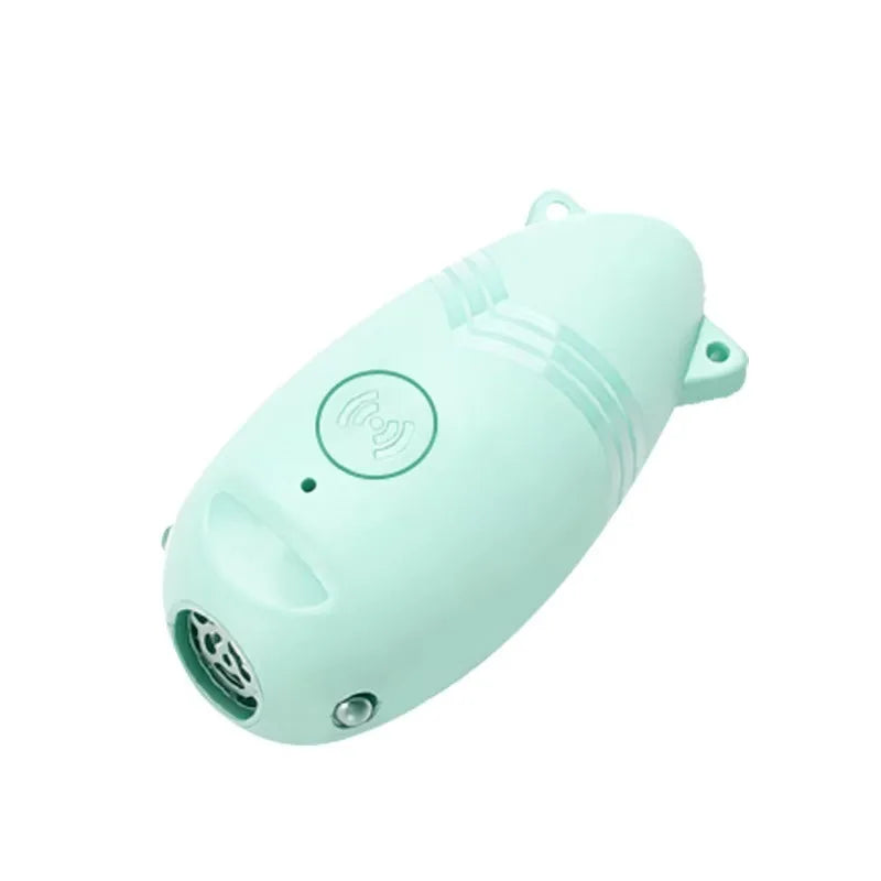 Rechargeable Ultrasonic Dog Repeller with Flashlight