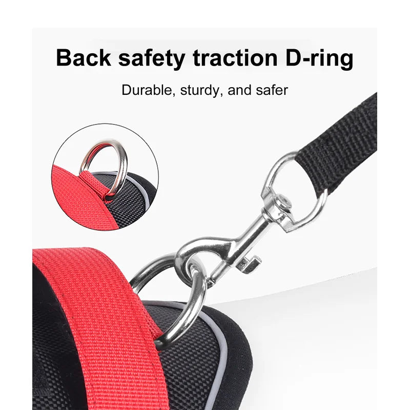 Reflective Tactical Dog Vest Harness Waterproof Oxford Cloth
