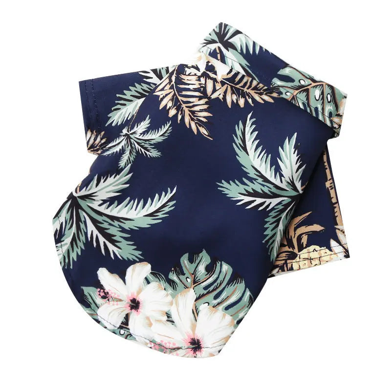 Hawaiian Style Summer Beach Dog Shirt