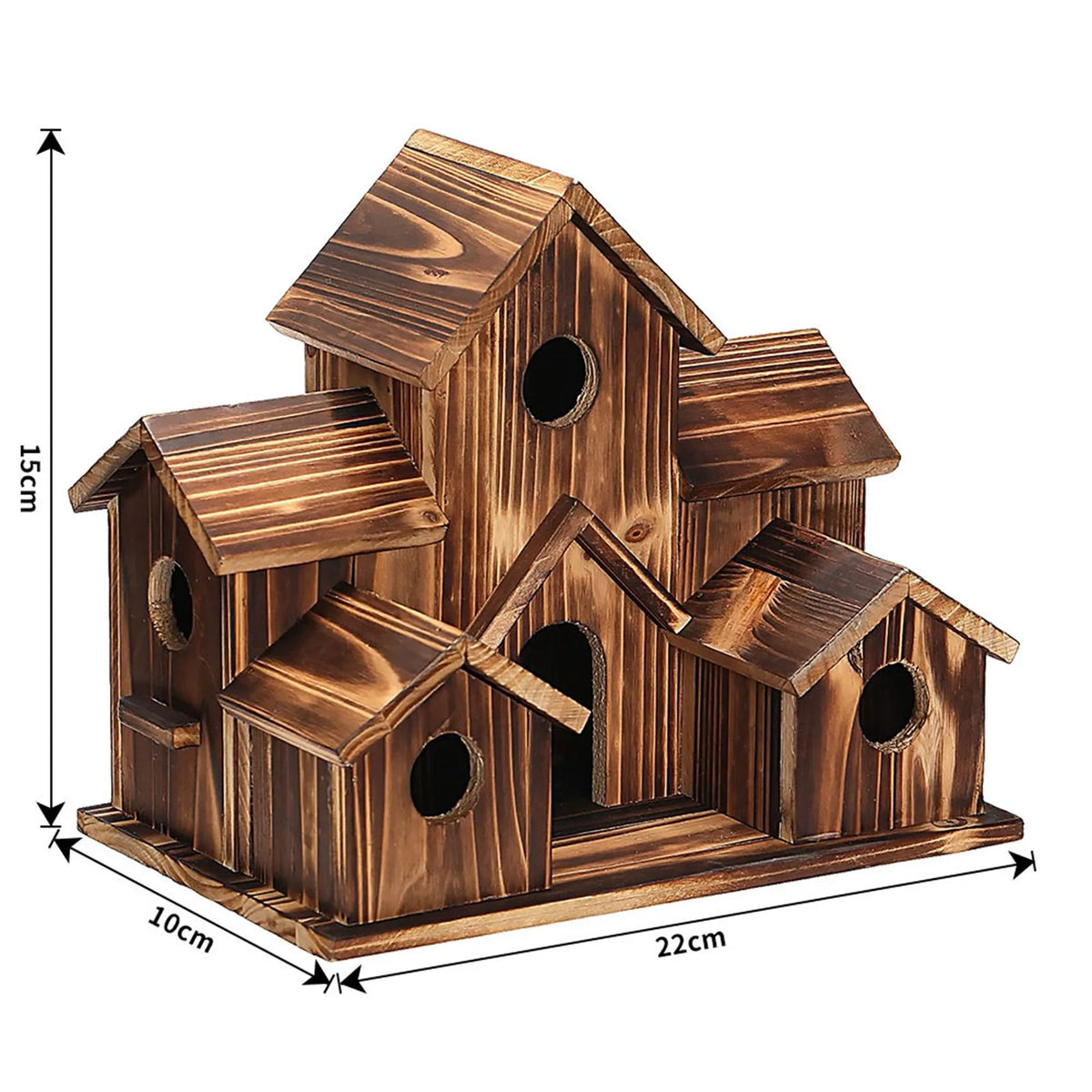 Woven Natural Grass Birdhouse Hideaway Decoration