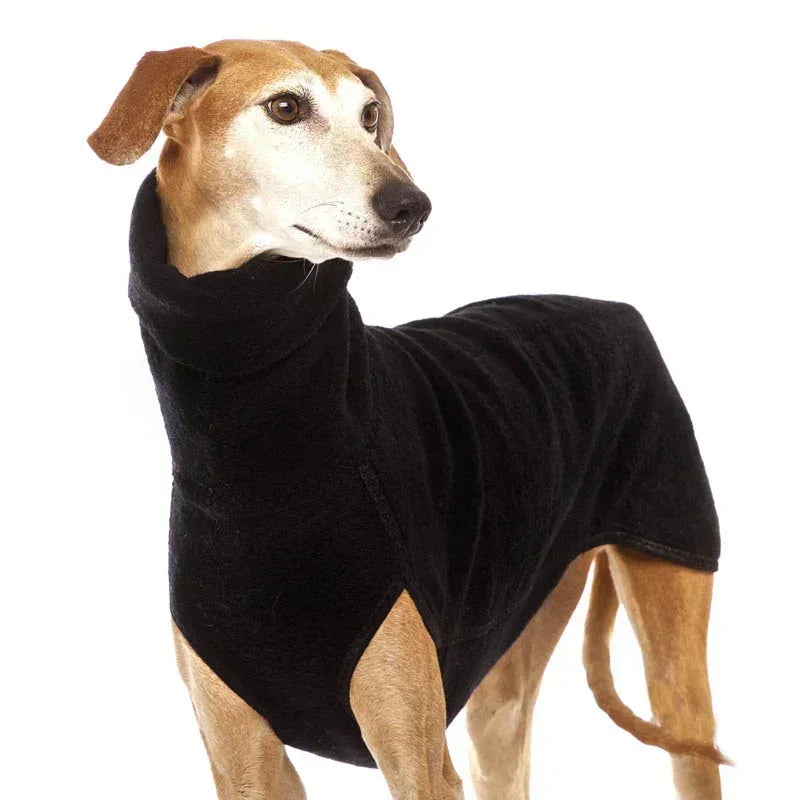 Warm High Collar Greyhound Winter Sweater