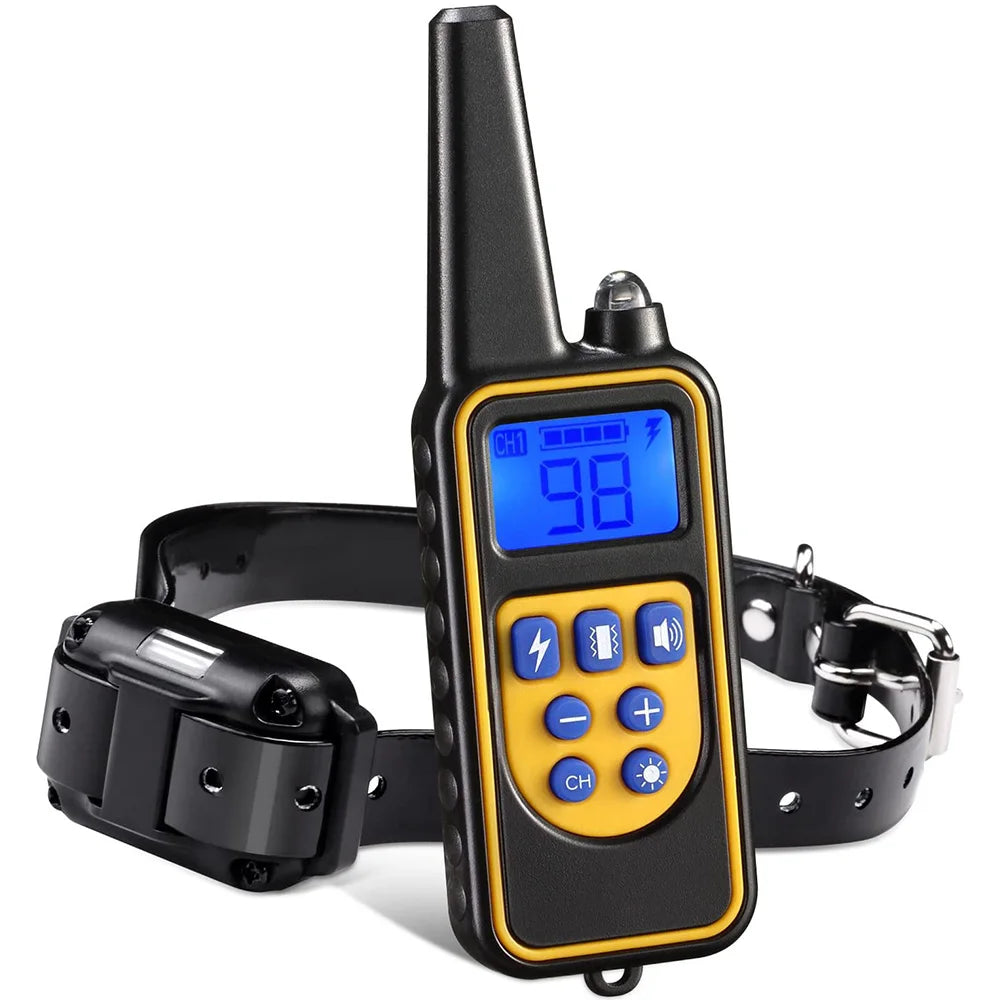 Rechargeable Electric Dog Training Collar with Clicker