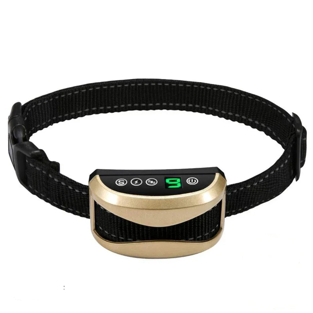Waterproof Rechargeable Anti Bark Dog Training Collar