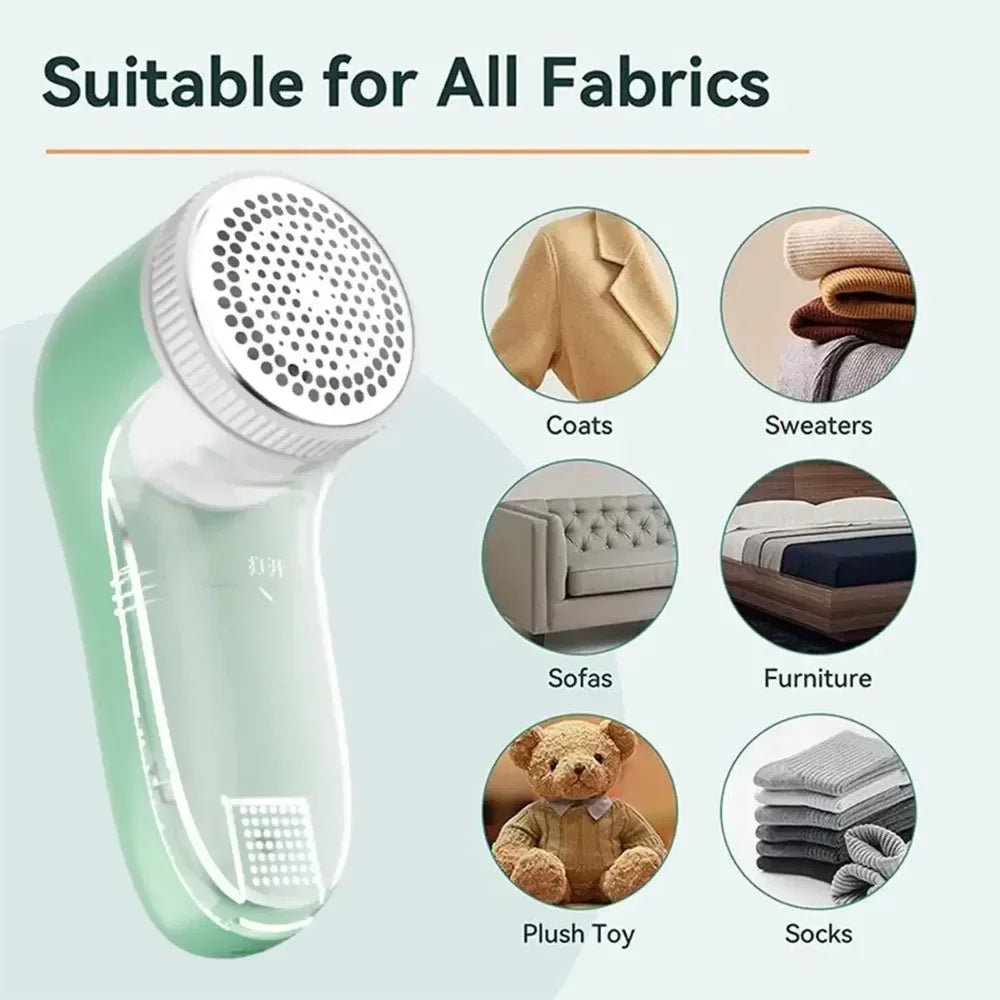 Electric Lint Remover and Pet Hair Fabric Shaver