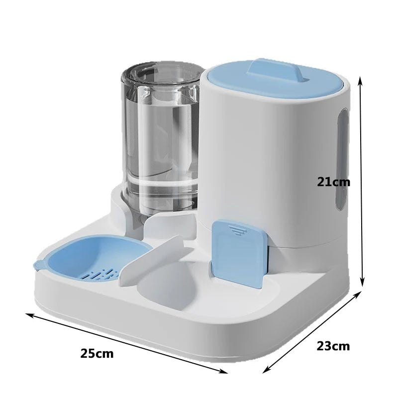 Large Capacity Two-in-One Pet Feeding and Water Bowl