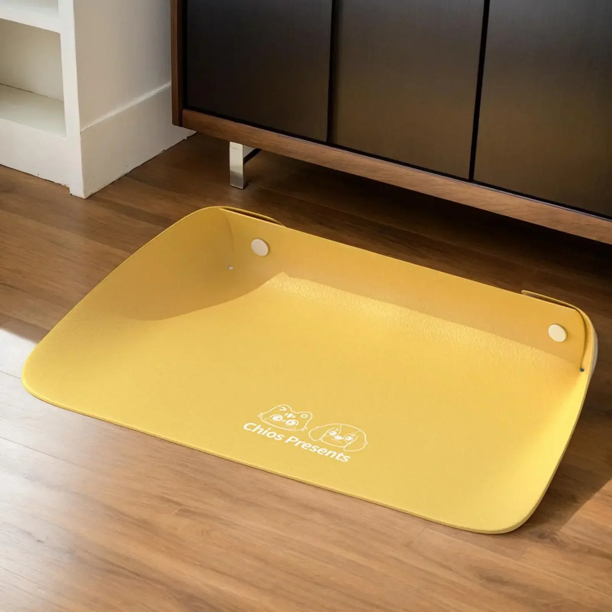 Foldable Waterproof Leather Pet Feeding Mat