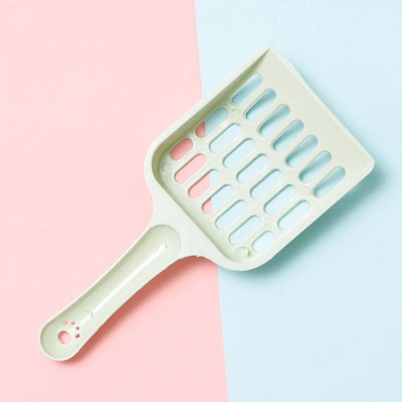 Colorful Ergonomic Cat Litter Shovel