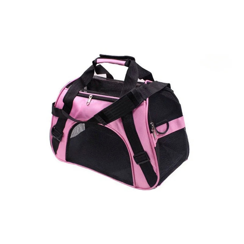 Portable Mesh Breathable Pet Carrier Bag for Small Dogs and Cats