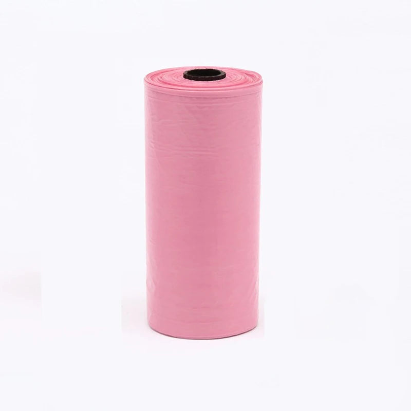 Multi-Color Pet Waste Bags and Dispenser Roll